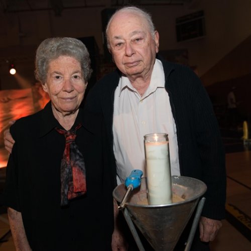 טקס יום הזיכרון לשואה ולגבורה תשע